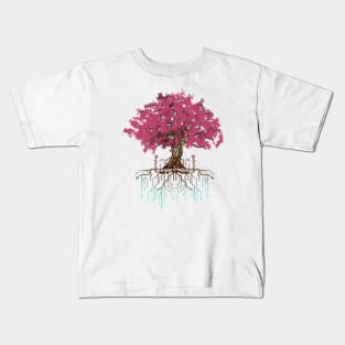 Gaia's Seed (magenta) Kids T-Shirt